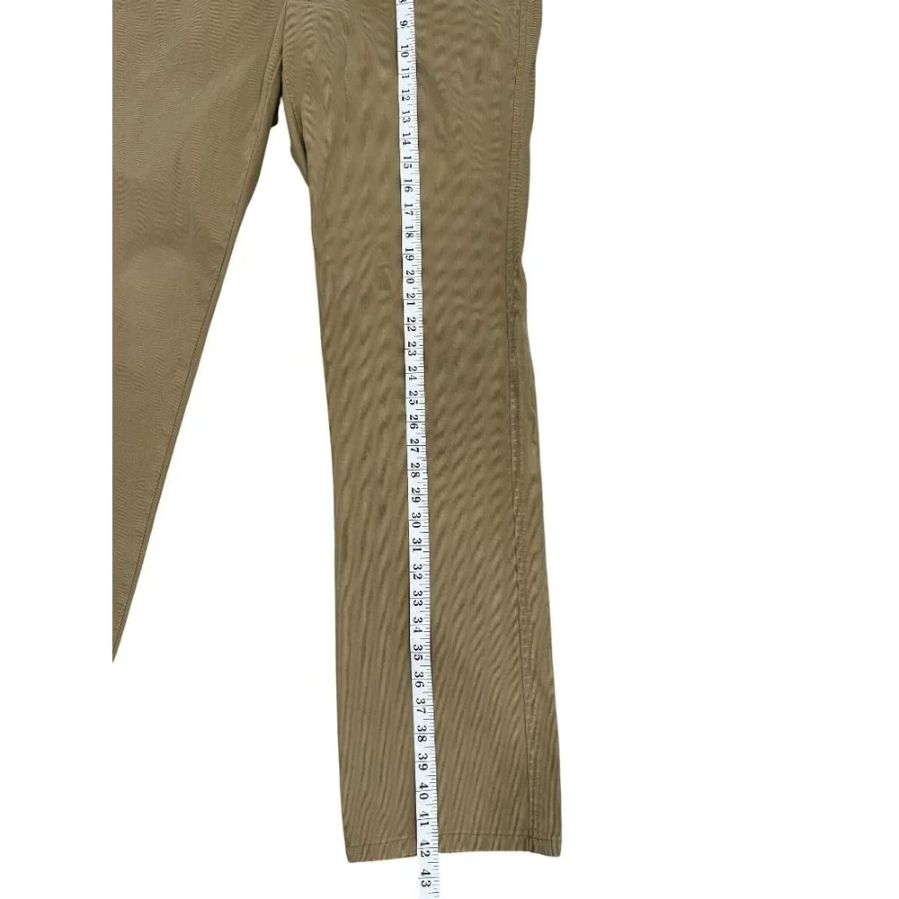 Aspesi ATA Italian 54 / US 36x34 Khaki Chino Pants Mens Trousers - Picture 5 of 8